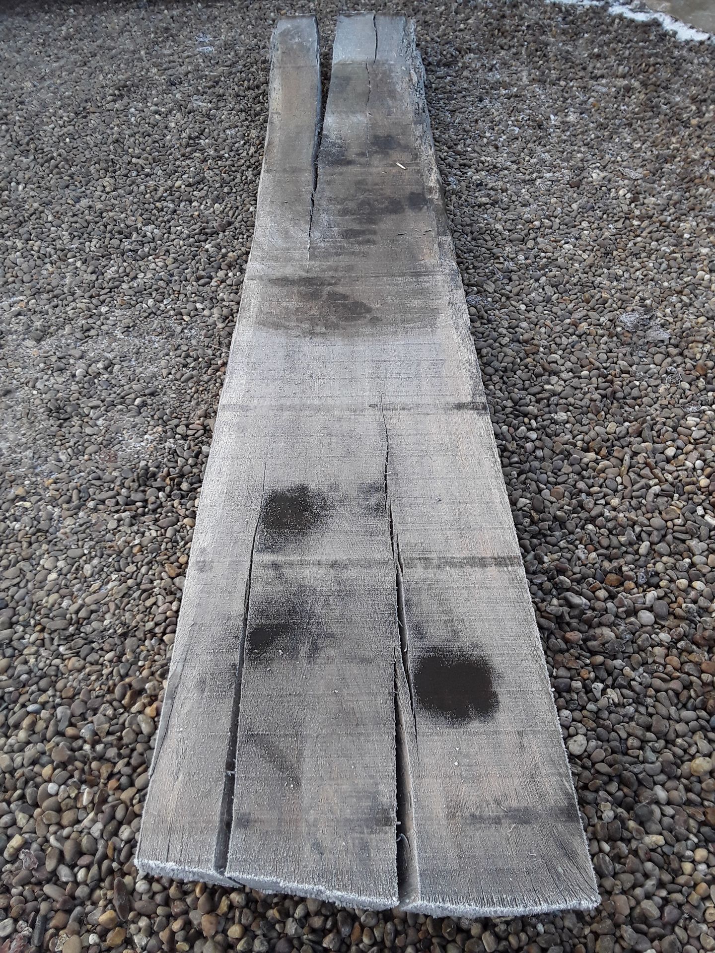 10 x Hardwood Timber Sawn Seasoned English Oak Waney Edge / Live Edge Boards/ Planks - Image 10 of 15