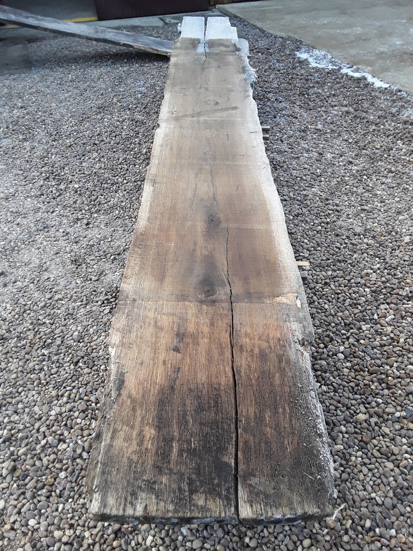 10 x Hardwood Timber Sawn Seasoned English Oak Waney Edge / Live Edge Boards/ Planks - Image 13 of 15