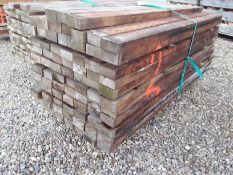 80 x Hardwood Dry Sawn Timber African Opepe Rails