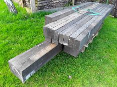 14 x Softwood Sawn Timber Posts / Rails