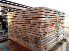 300 x Hardwood Fresh Sawn Timber English Oak Palings