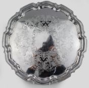 Large Vintage Silver Plated Tray