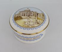 Royal Worcester St Peter's Rome Lidded Circular Box