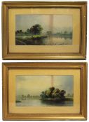 Pair of Victorian Landscape Prints