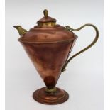 Arts & Crafts Copper Handled Jug by W.A.S Benson