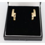 9ct Gold Lighting Ear Studs
