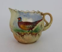 Locke & Co Hand Painted Pheasant Jug