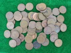 Collection of New Half Penny Coins