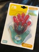 10 x Twin Pack - Mothercare Water Filled Hand Teether RRP £8.99 ea