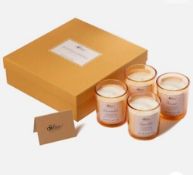 Boxed Set of 4 Scented Candles