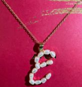 Avon New Mercer Initial Necklace