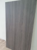 Wrens Smoky Grey Wood Effect Luxury Laminate Kitchen Worktop, RRP £140, 1.09m x 600mm x 38mm.