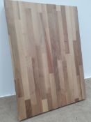 Wrens Double Width Solid Walnut Kitchen / Shelves/ Chopping Boards RRP £240 , 800mm x 580mm x 60...