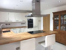Wrens Light Walnut Effect Luxury Laminate Kitchen Worktop, RRP £400, 2.86m x 580mm x 38mm