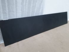 Wrens Arden Black Luxury Laminate Kitchen Worktop RRP £420, 3m x 600mm x 38mm