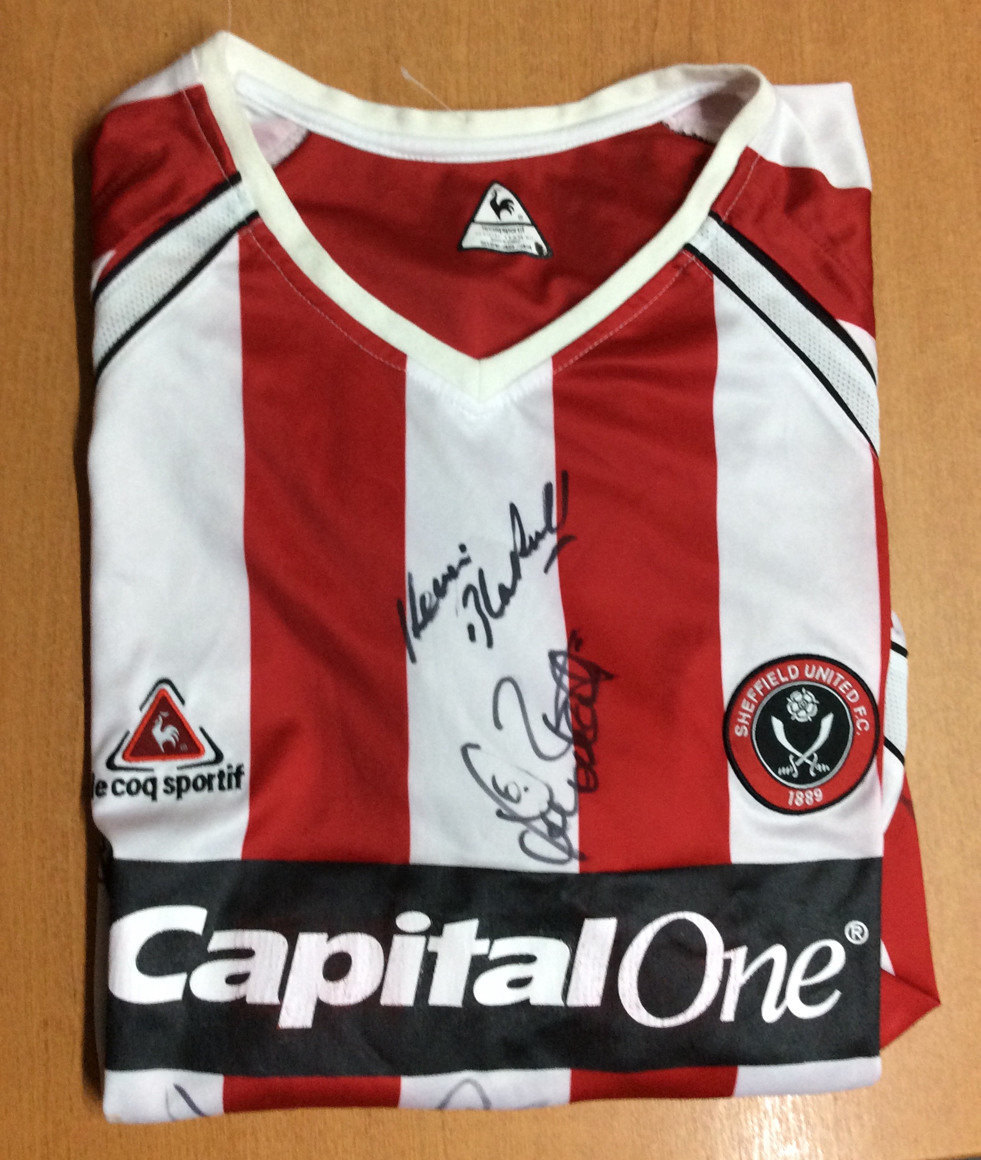 Sheffield United Signed Football Shirt