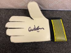 Alex Stepney Manchester United Hand Signed Goalkeeper Glove