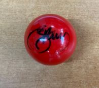 Stephen Hendry Signed Snooker Ball