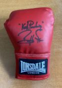 Barry McGuigan Signed Boxing Glove