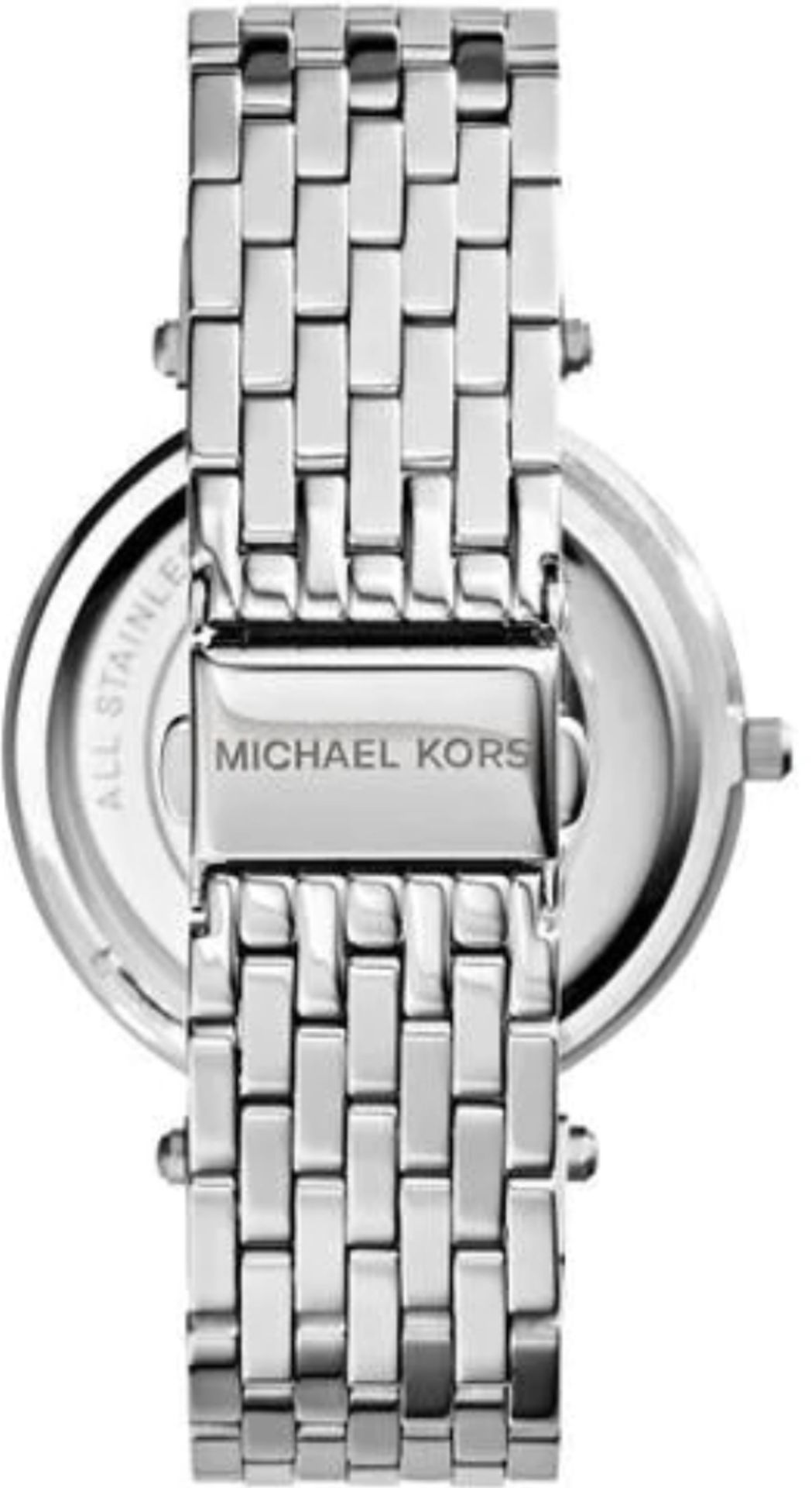 Michael Kors MK3352 Darci Pink & Silver Stainless Steel Ladies Watch - Image 5 of 8