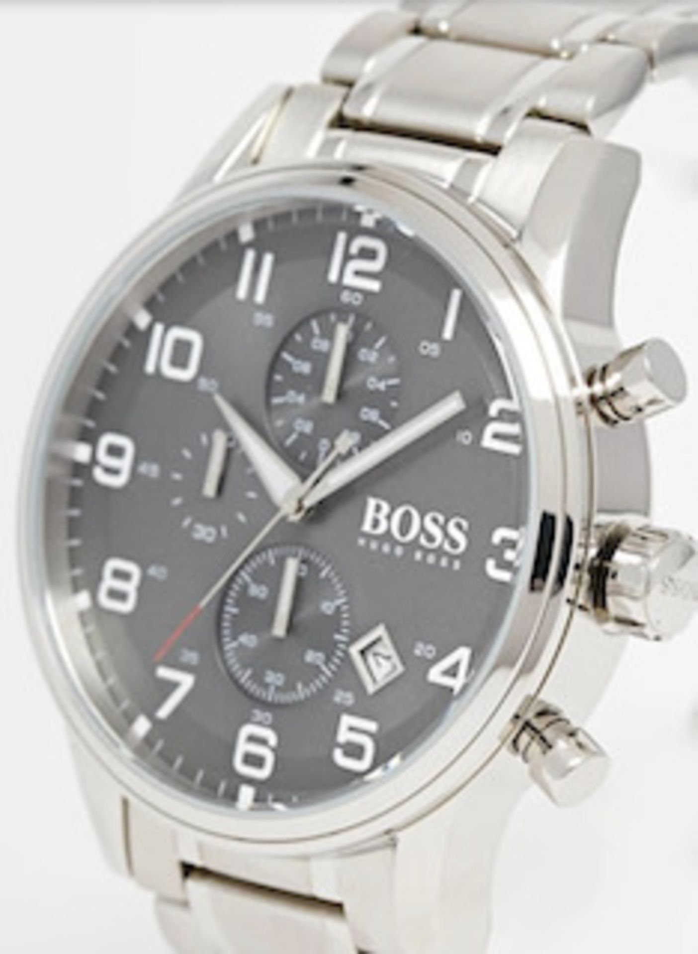 Hugo Boss Men's Black Aeroliner Multi-Functional Chronograph Watch 1513181 - Image 3 of 5