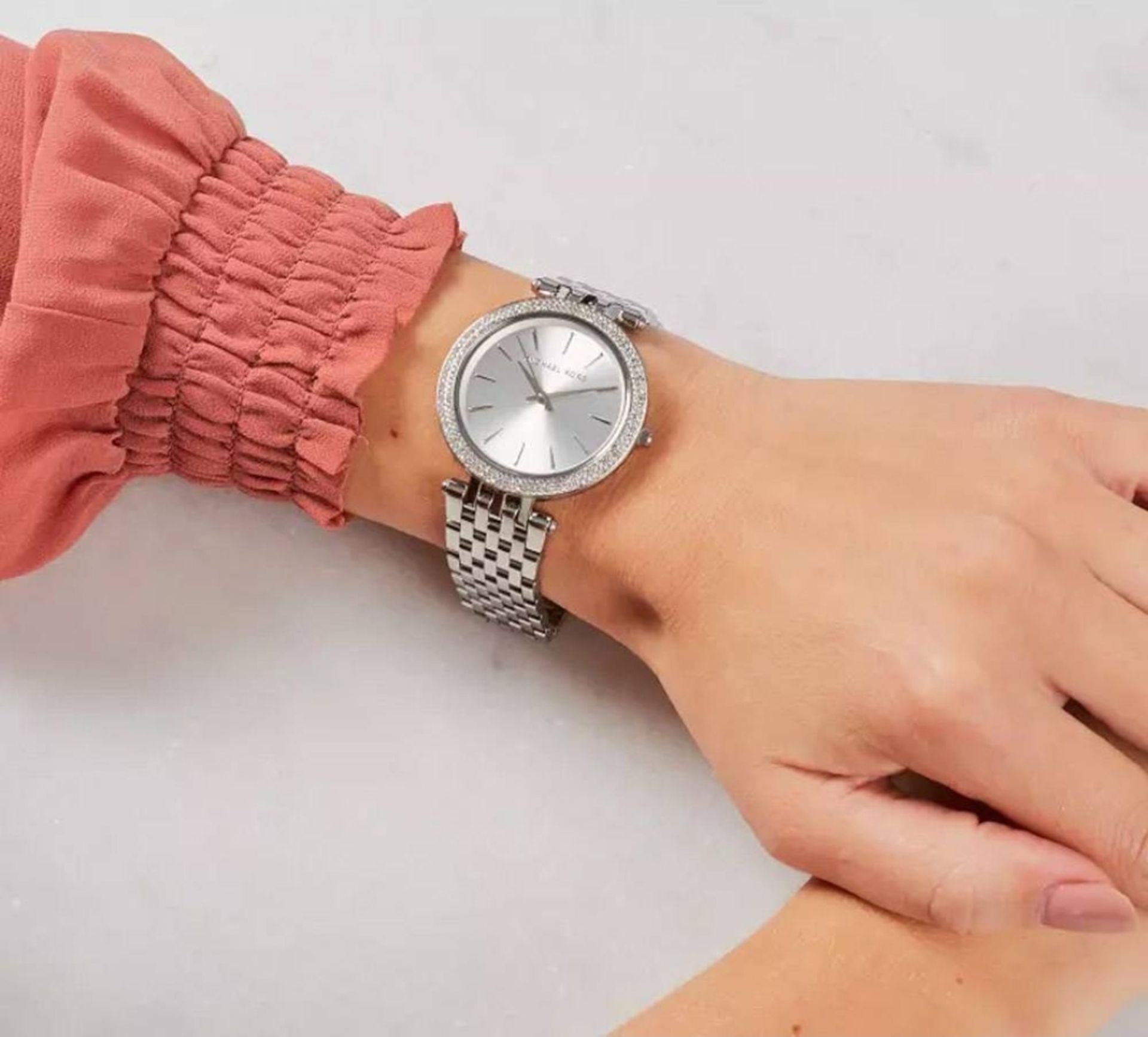 Michael Kors MK3190 Darci Silver Ladies Watch - Image 5 of 8