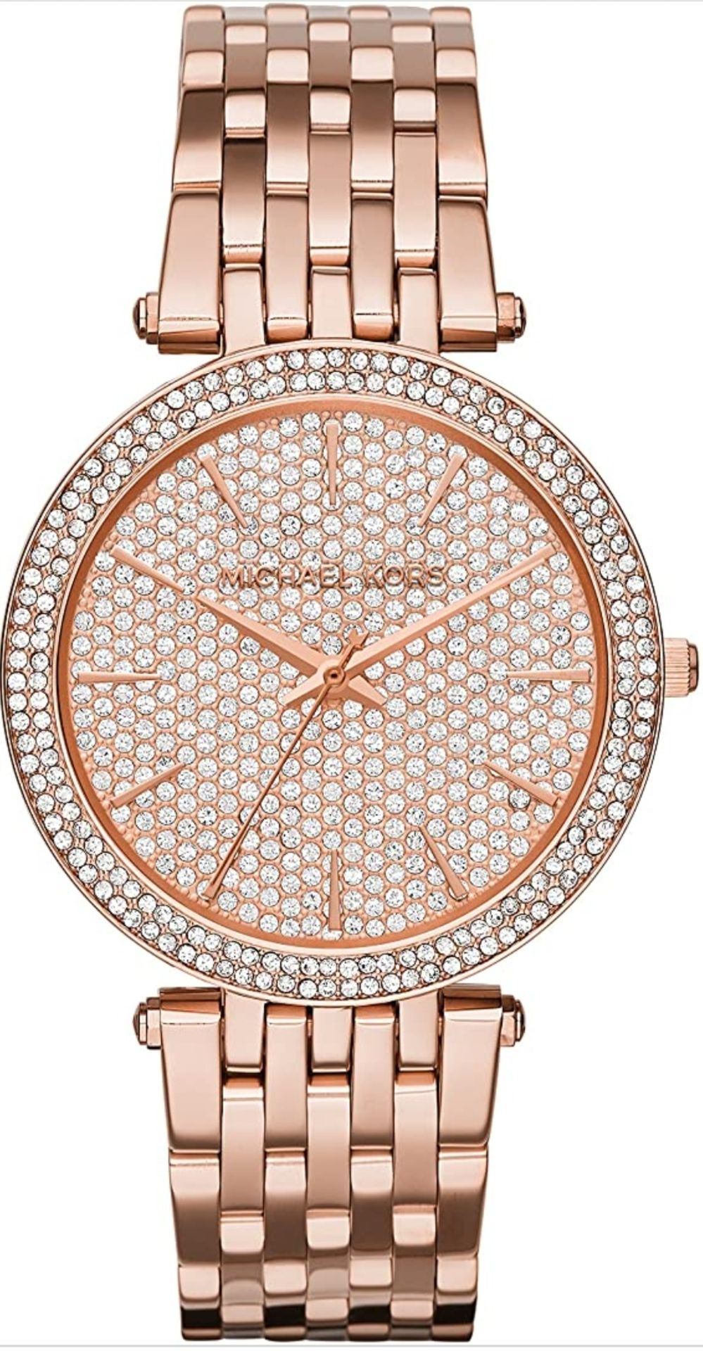 Michael Kors MK3439 Ladies Rose Gold Darci Quartz Watch