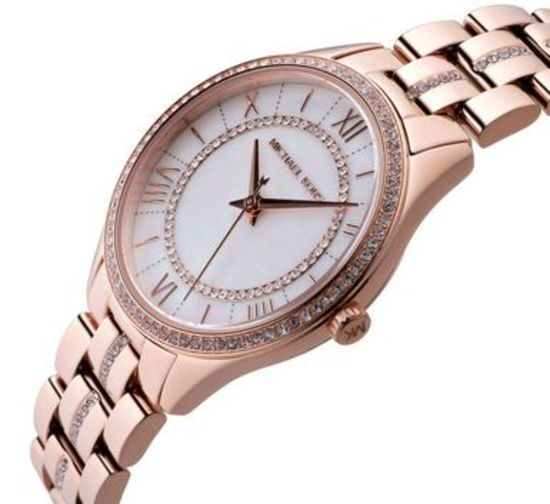 Michael Kors MK3716 Ladies Lauryn Quartz Watch - Image 4 of 6
