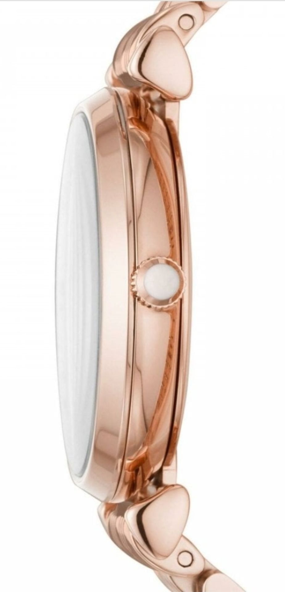 Emporio Armani AR11244 Ladies Gianni T-Bar Rose Gold Quartz Designer Watch - Image 2 of 6