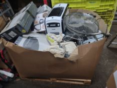 Pallet of Assorted Electrical/Tech/Homewares. Approx. RRP £2000