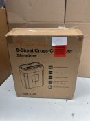 Bonsaii 8 Sheet Shredder. RRP £49.99 - Grade U
