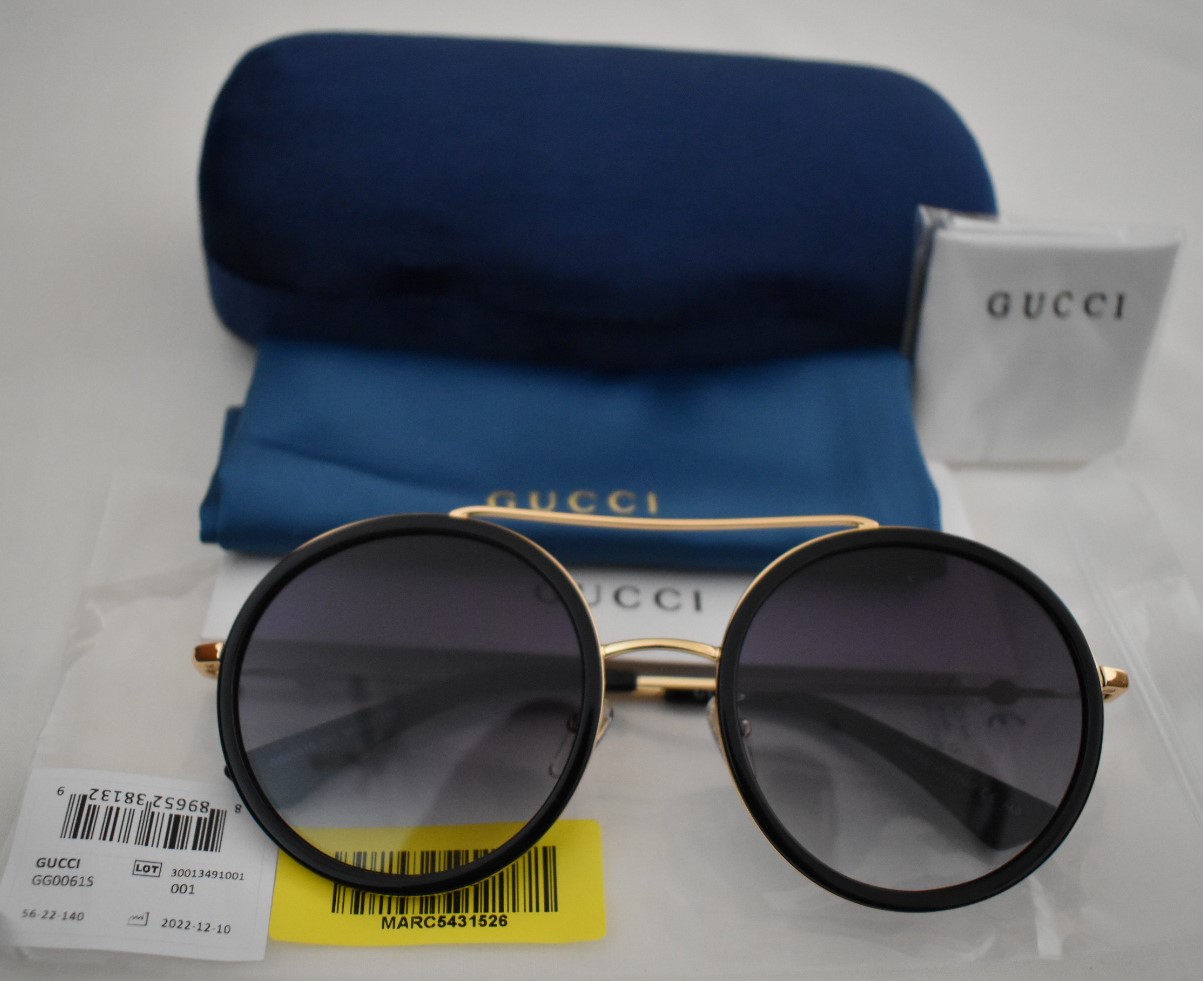 Gucci GG0061S 001 Women Sunglasses - Image 4 of 4