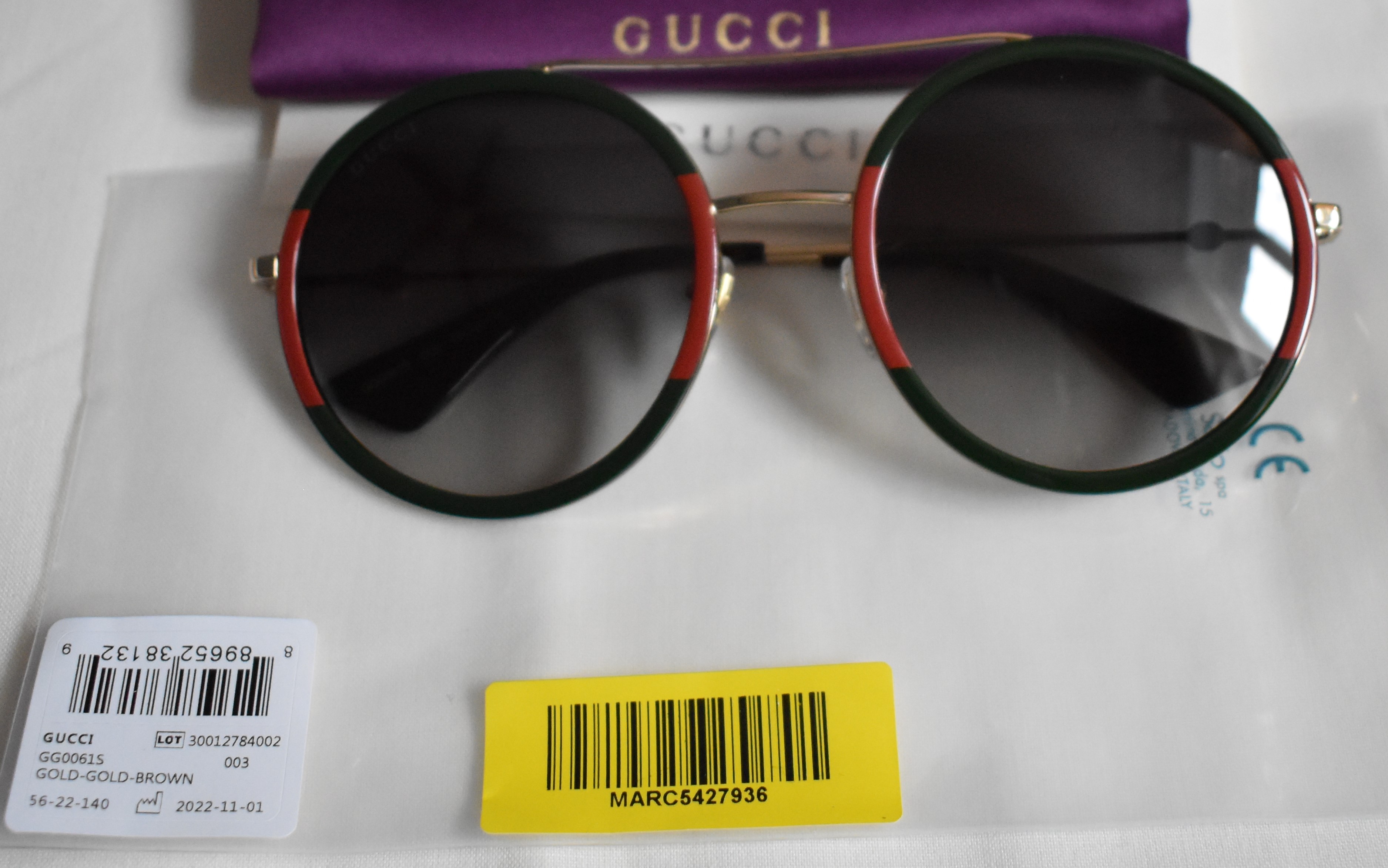 Gucci GG0061S 003 Women Sunglasses - Image 3 of 4