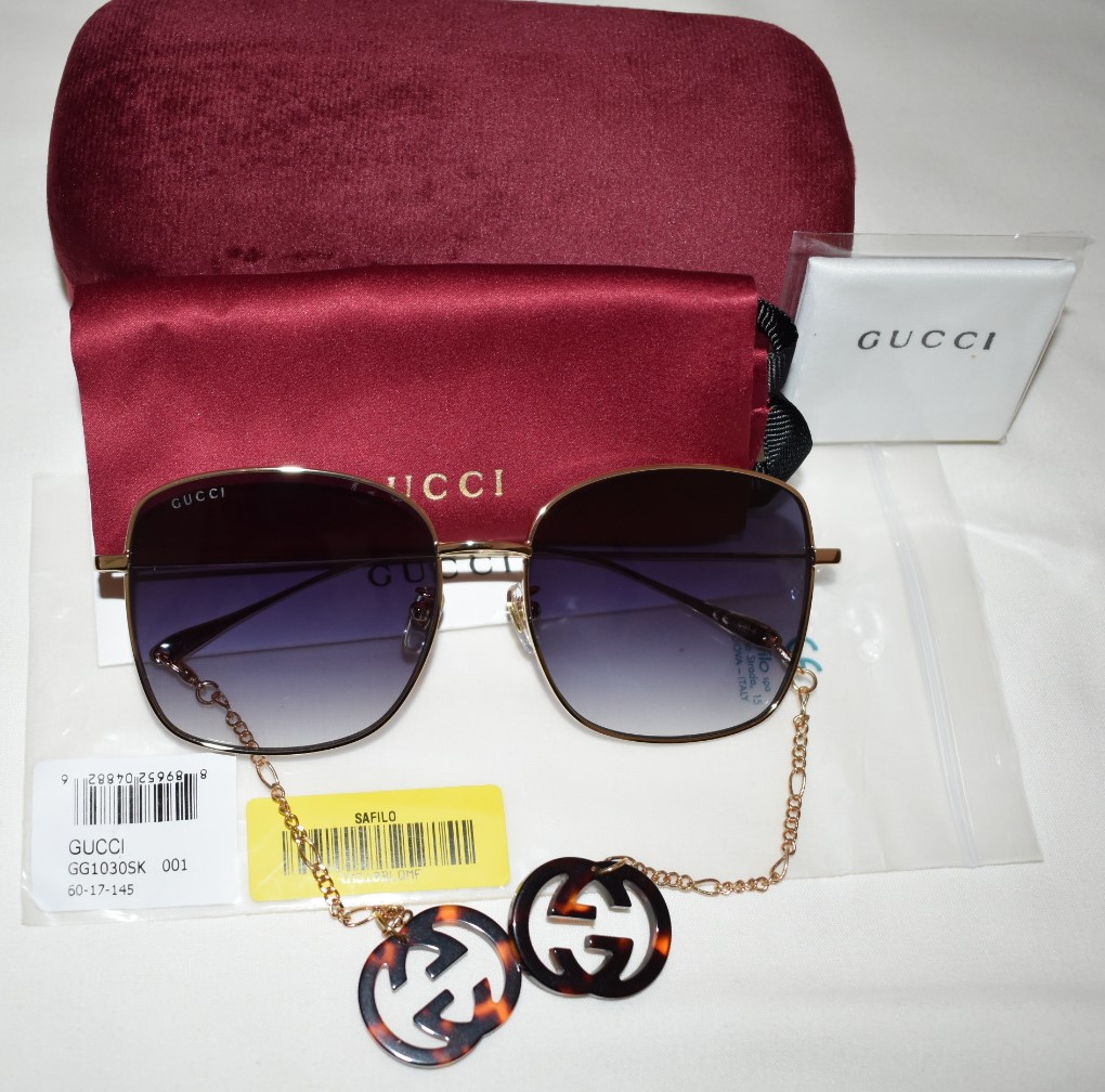 Gucci GG1030SK 001 Women Sunglasses - Image 5 of 5