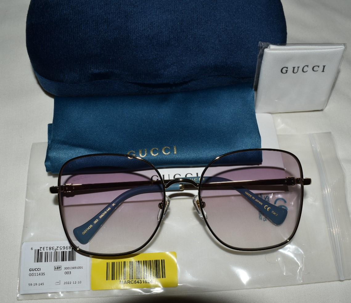 Gucci GG1143S 003 Women Sunglasses - Image 4 of 4