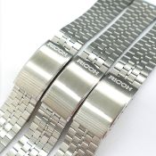 Three Original Adjustable Ricoh Watchstraps With Foldover Clasps