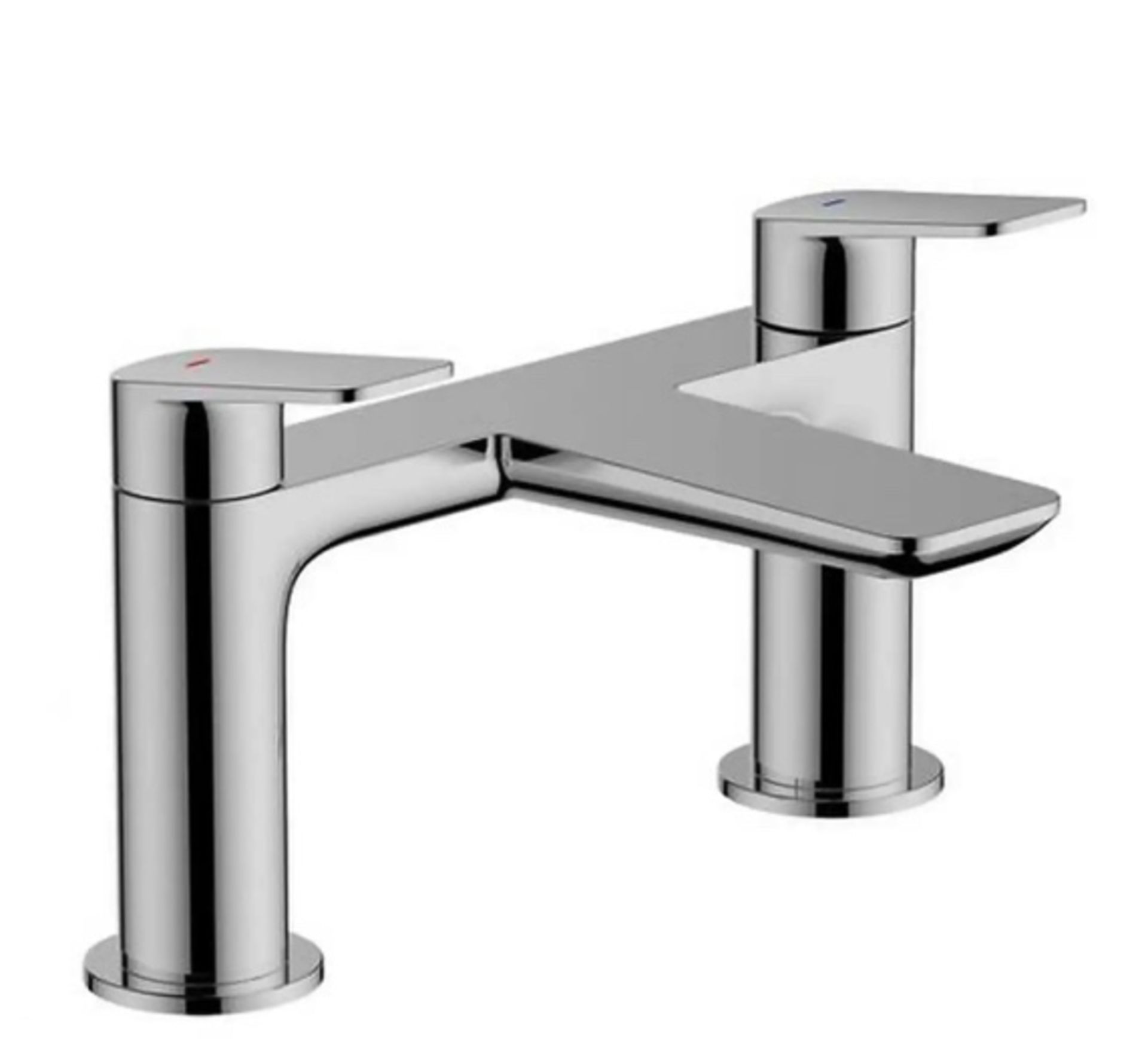 Brand New Boxed Aero Deck Mounted Bath Filler Tap - Chrome RRP £130 **No Vat**