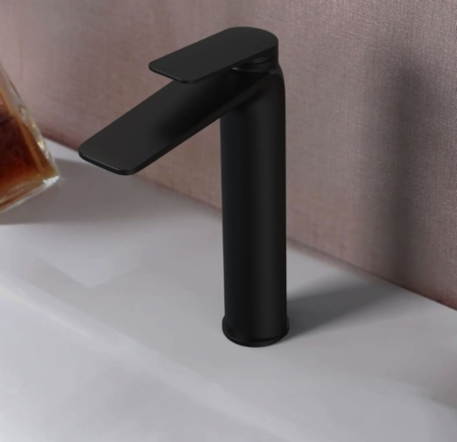 Brand New Boxed Aero Tall Basin Mixer Tap (No Waste) - Matt Black RRP £120 **No Vat**