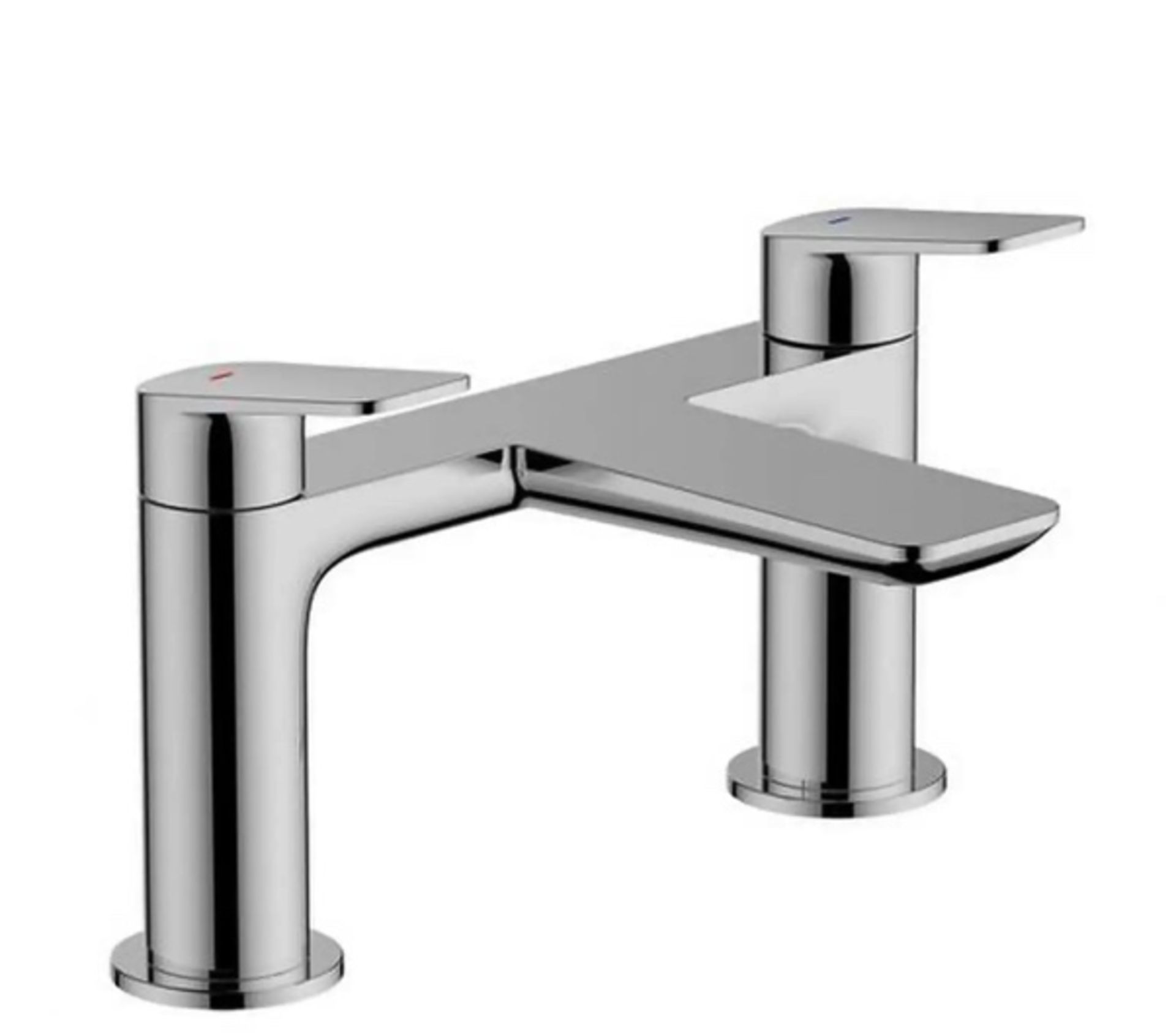 Brand New Boxed Aero Deck Mounted Bath Filler Tap - Chrome RRP £130 **No Vat**