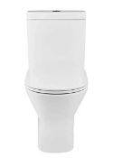 Brand New Boxed Falcon Rimless Back To Wall Close Coupled Toilet Soft Close Toilet Seat RRP £324