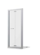 Brand New Boxed Lustre 1200mm Bi-Fold Door Shower Door RRP £555 **No Vat**