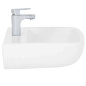 Brand New Boxed Cedar 520mm White Basin with 1 Tap Hole RRP £80 **No Vat**