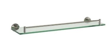 Brand New Boxed Forge Stainless Steel Glass Shelf RRP £50 **No Vat**