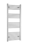 Brand New Boxed Independent Chrome Flat Radiator 1200 x 400 RRP £125 **No Vat**