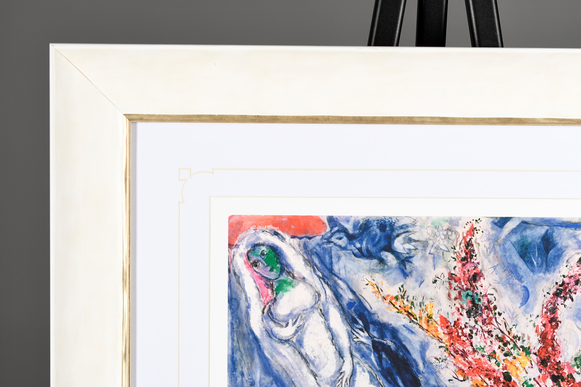 Limited Edition Marc Chagall ""Flowers Over Paris"" One of only 50 Worldwide - Image 5 of 10