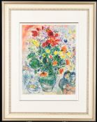 Marc Chagall Limited Edition. 'Grand Bouquet de Renoncules, 1968'