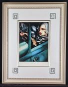 Limited Edition by Tamara De Lempicka with Authentication from Her Estate.
