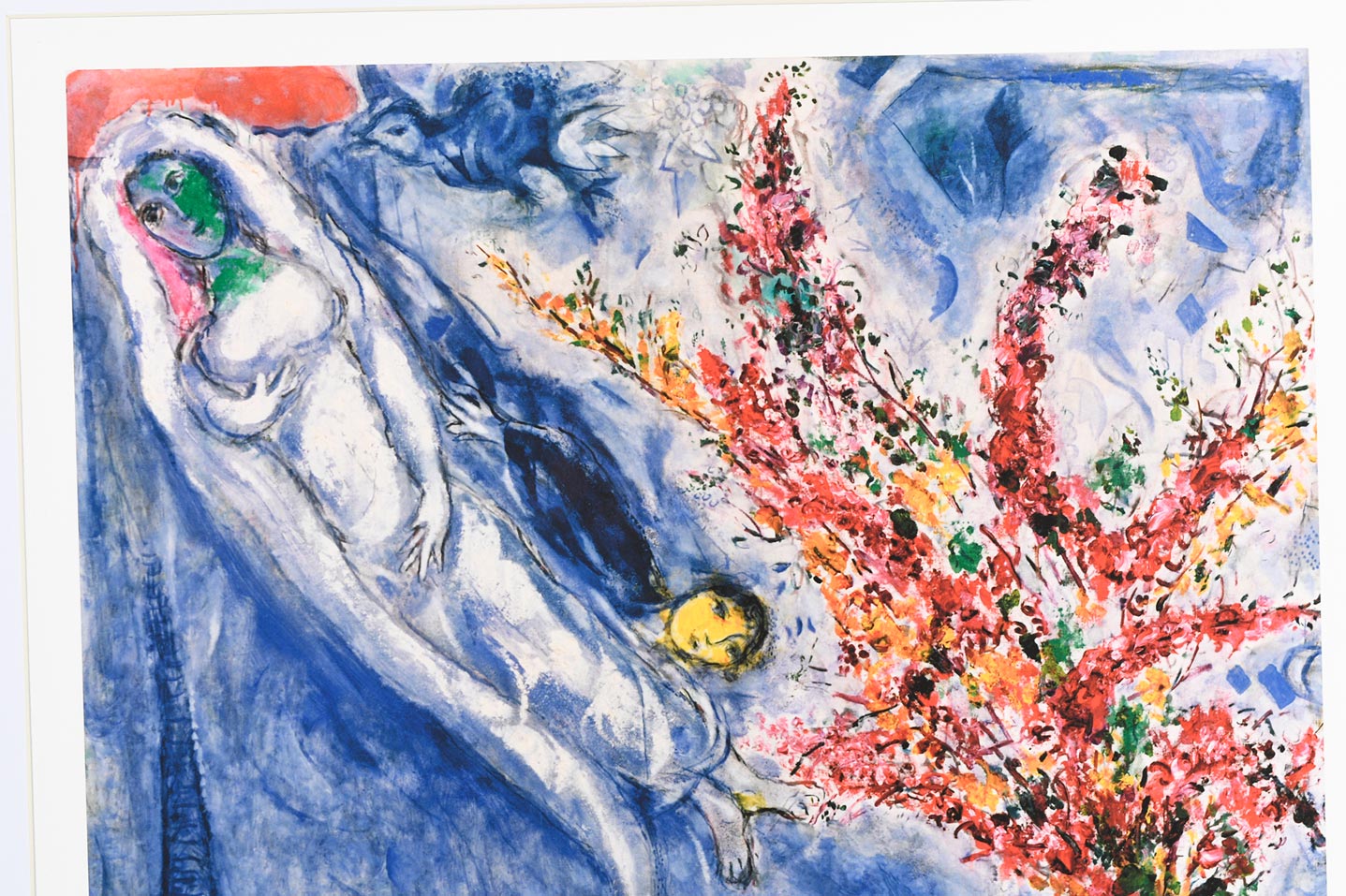 Limited Edition Marc Chagall ""Flowers Over Paris"" One of only 50 Worldwide - Image 3 of 10