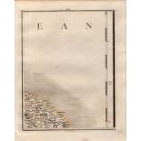 Norfolk Coast North Walsham Etc John Carys Antique George III 1749 Map.