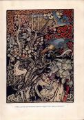 The Story of Tuan Mac Cairill 1924 Irish Fairy Tales Arthur Rackham.